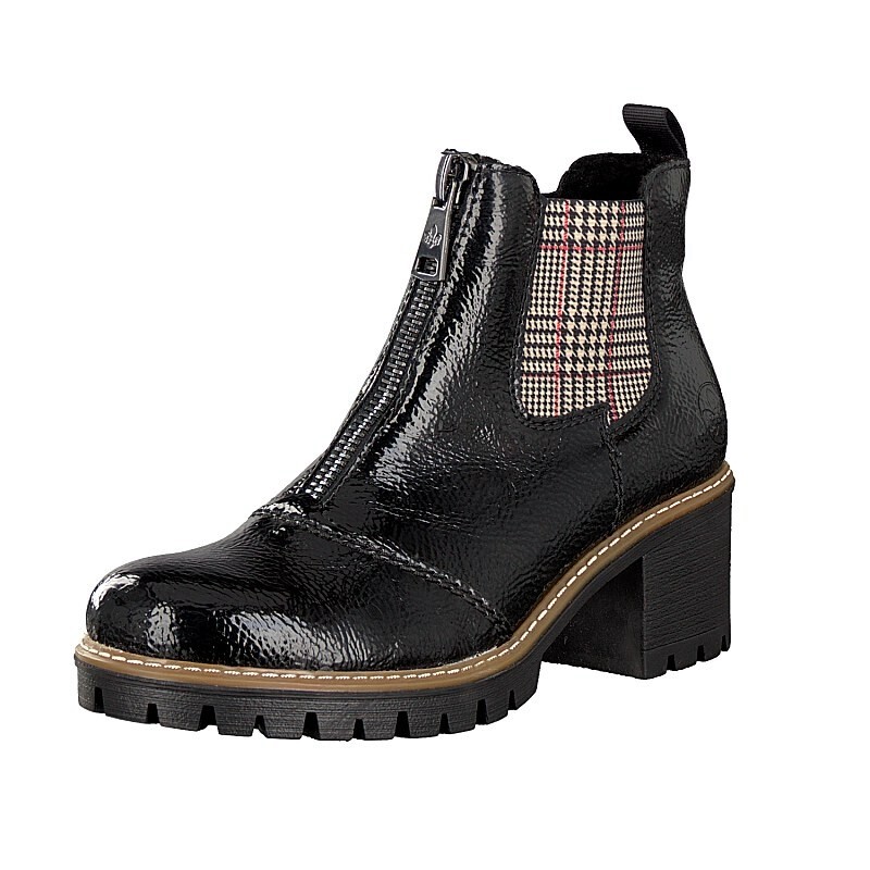 Botas Chelsea Rieker Y8651-01 Para Mulher - Pretas